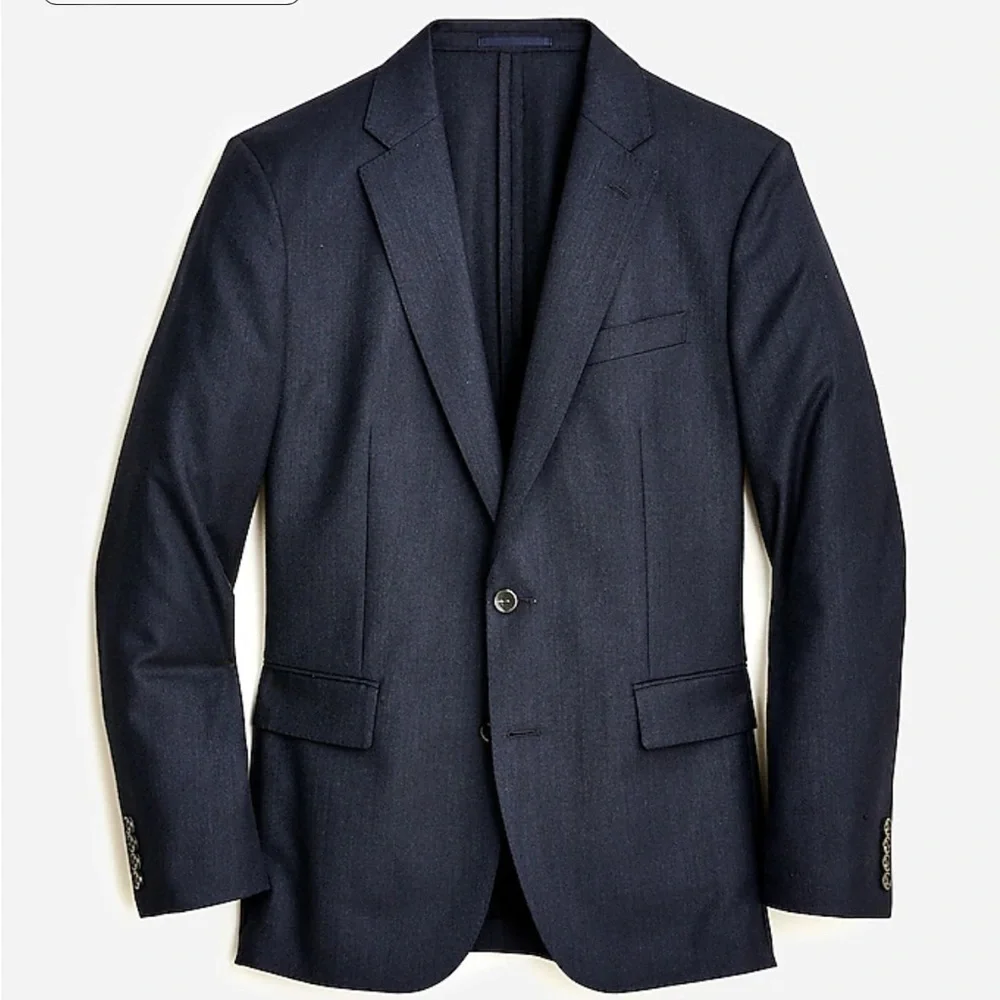 J crew Ludlow Slim-fit suit jacket in English cotton-wool blend
